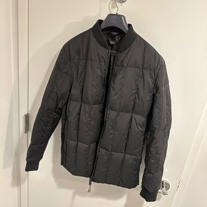 Theory Quilted Bomber - L - $395 Retail